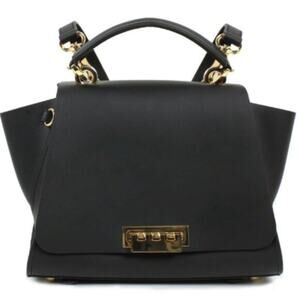 Zac Posen “Eartha” Iconic Black Leather Backpack, Wears Three Ways! NWOT